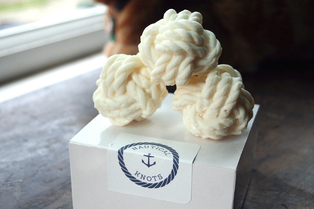 Nautical Knots Soap- Set of 4