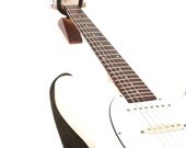 Wooden Guitar Hanger "Failed Musician" upcycled recycled reclaimed wood