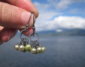 Olive You Pearl earrings
