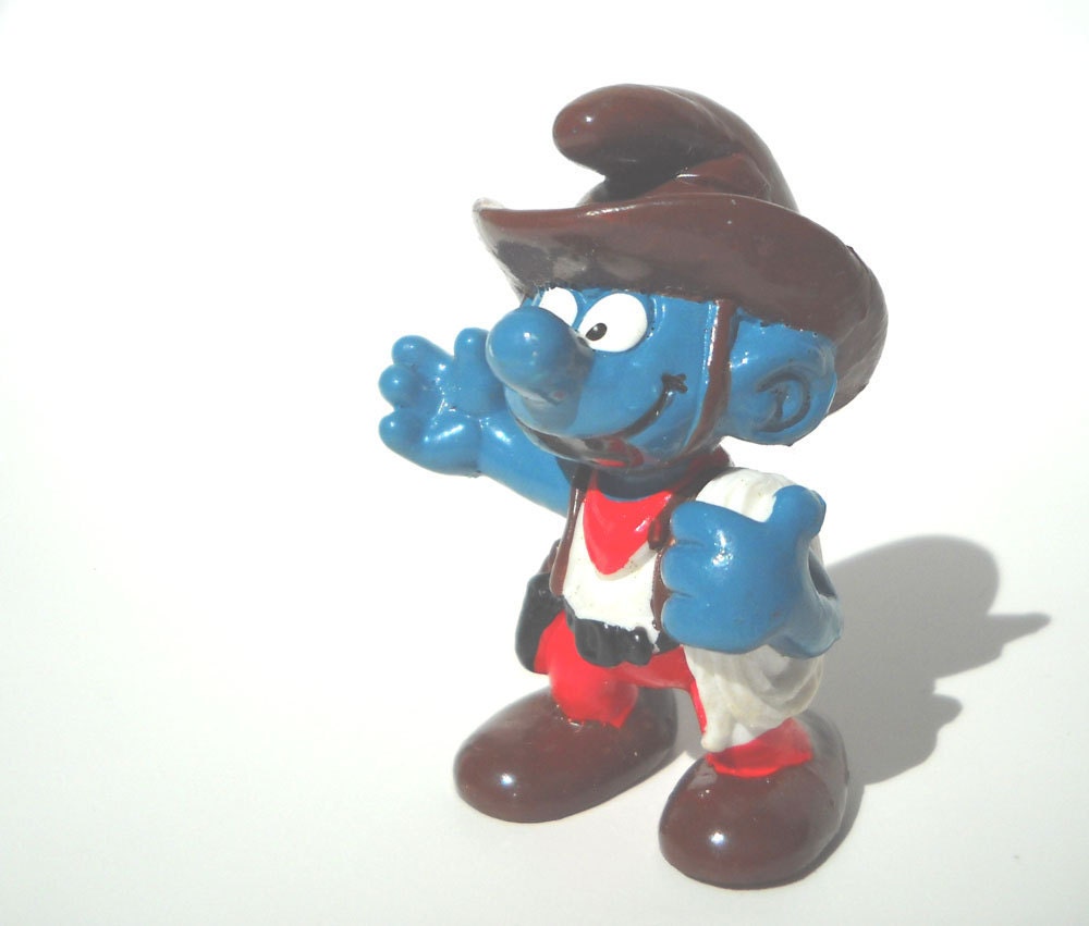 smurf toys from the 80's