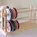 Scrapbook Ribbon Holder Storage Rack Organizer Holds 75 Spools