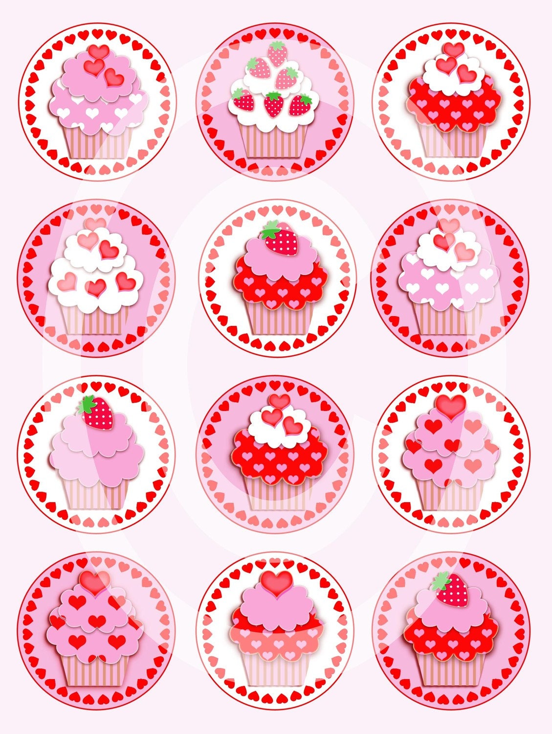 strawberry cupcake clipart - photo #18