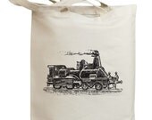 Retro Train 08 Eco Friendly Tote Bag (id0028)