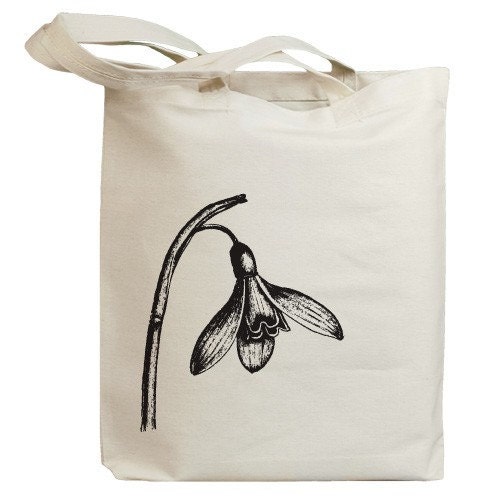 Flower Blossom 05 Eco Friendly Canvas Tote Bag (id0085)