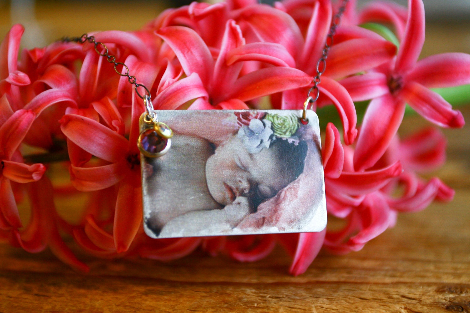 Personalized Photo Necklace Necklace