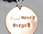 Elephants Never Forget Necklace