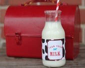 24 Milk Bottle Wrappers -Farm, Barnyard, Petting Zoo Party Il_170x135