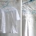 Vintage White Embroidered Top