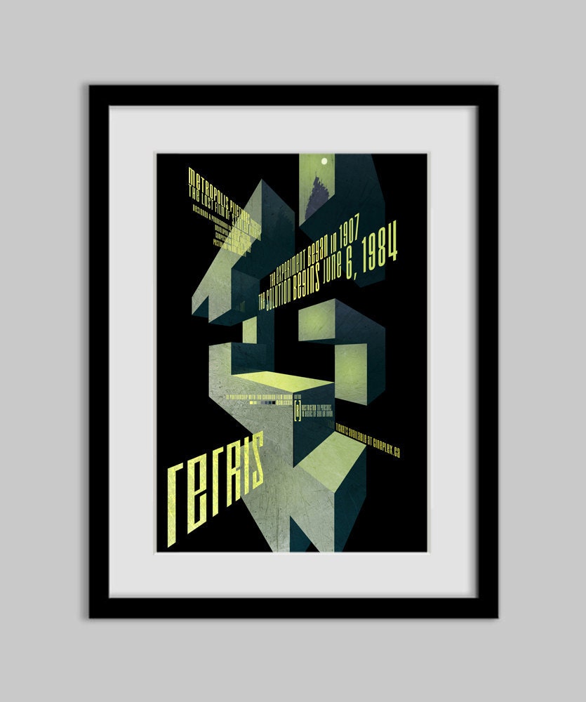 Tetris - Poster - 13X19