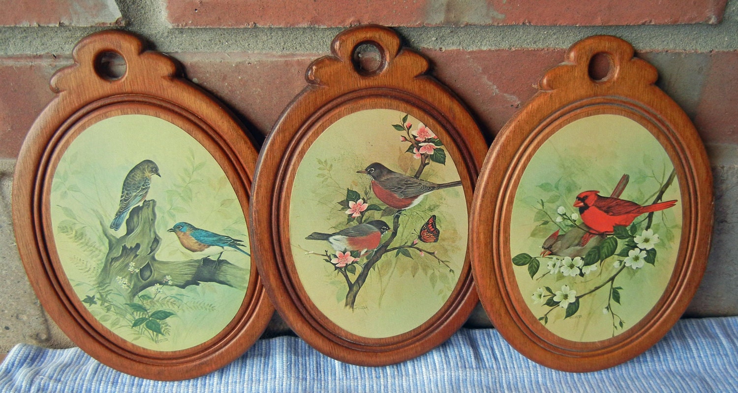 Vintage Frank Massa Bird Prints