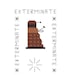 Doctor Who Bookmark Pattern - Daleks