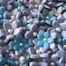 Tiffany Blue Turquoise 3D Stephanotis Flowers 100% edible cake and cupcake toppers