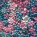 Tiffany Blue Turquoise 3D Stephanotis Flowers 100% edible cake and cupcake toppers