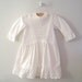 1800's Handmade Victorian White Lace Dress