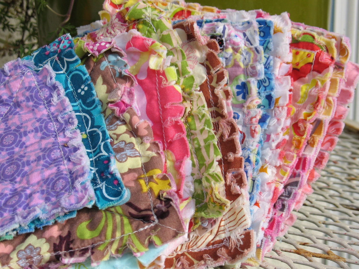 rag quilt - amy butler, pat bravo, michael miller - sample