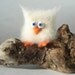 Knitted owl toy or gift