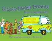 Birthday Invitation: Scooby Doo