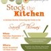 Kitchen Shower Invitation & Matching Recipe Card: Stock the Kitchen