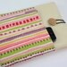 iPad Case, iPad Sleeve, iPad Cover, PADDED, with pockets for iPhone - Colorful Dots & Stripes - A