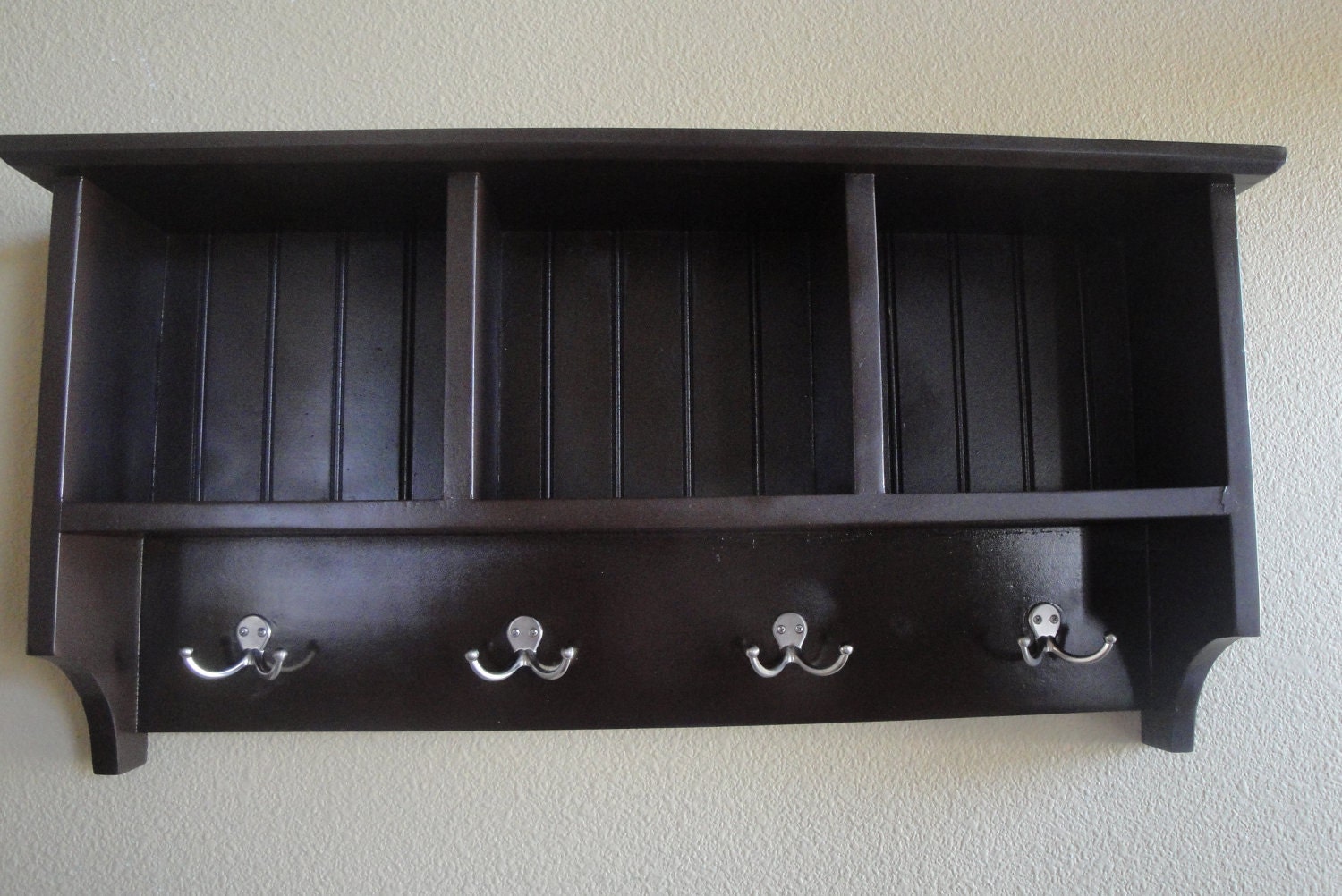Handmade cubby  Shelf/Coat Rack/Mudroom Storage