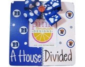 A House Divided Basketball Wood Handpainted Picture Frame