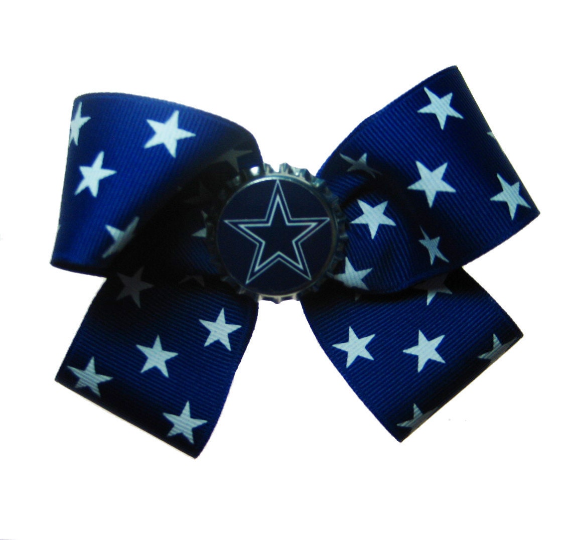 Large Dallas Cowboys Hair Bow