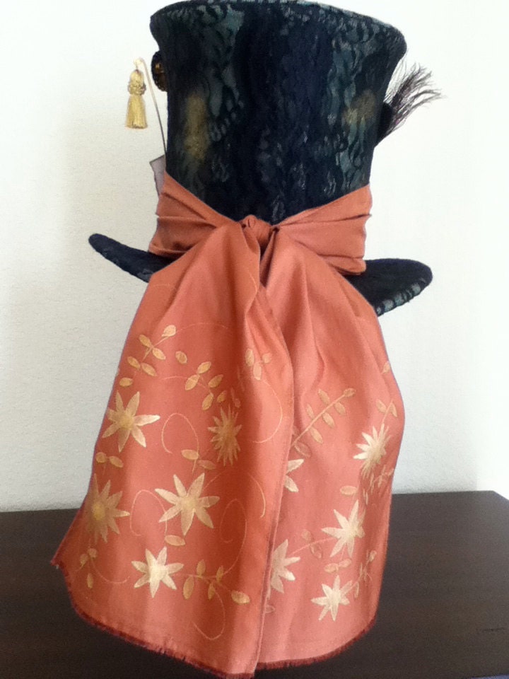 SALE - Perfect Replica - Tim Burton's Mad Hatter Cosplay Top Hat / Wedding / Party / Halloween/ Cosplay
