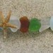 Sea glass Anuenue (Rainbow) Barrette