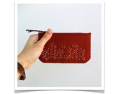 Felt Coin Purse // Spring Garden // LoftFullOfGoodies