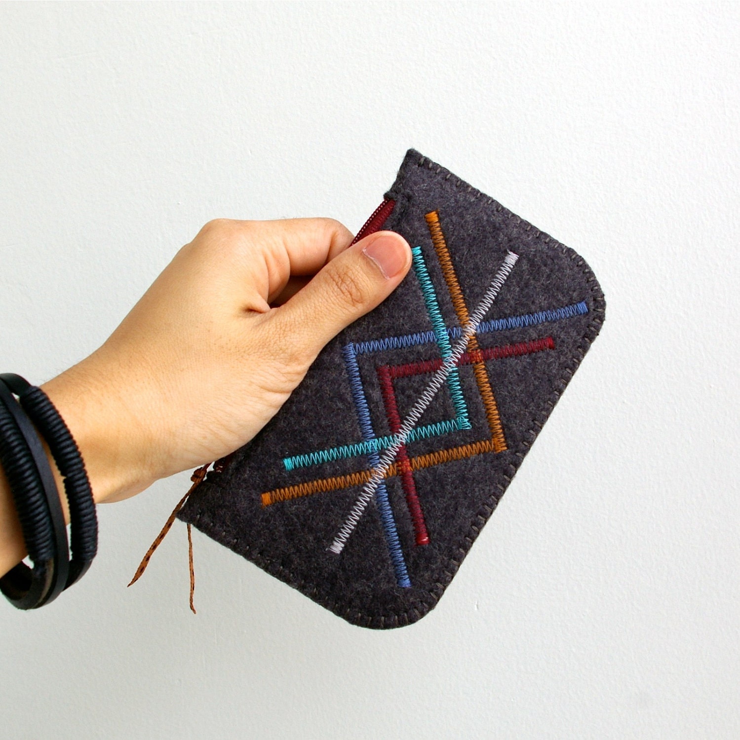 Felt Coin Purse // Wired // LoftFullOfGoodies