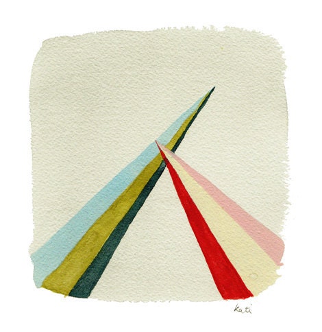 Intersecting Prisms . Print
