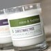 No. 109: CHRISTMAS TREE  // Natural Soy Candle // 13 oz // Highly Scented