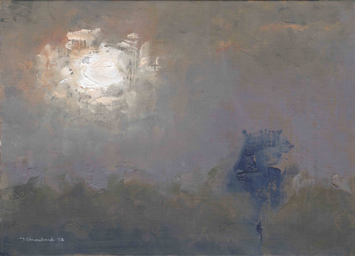February Third - Original Oil Painting