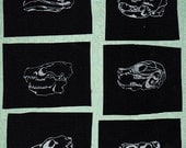 Mini Animal Skull Six Patch Set.