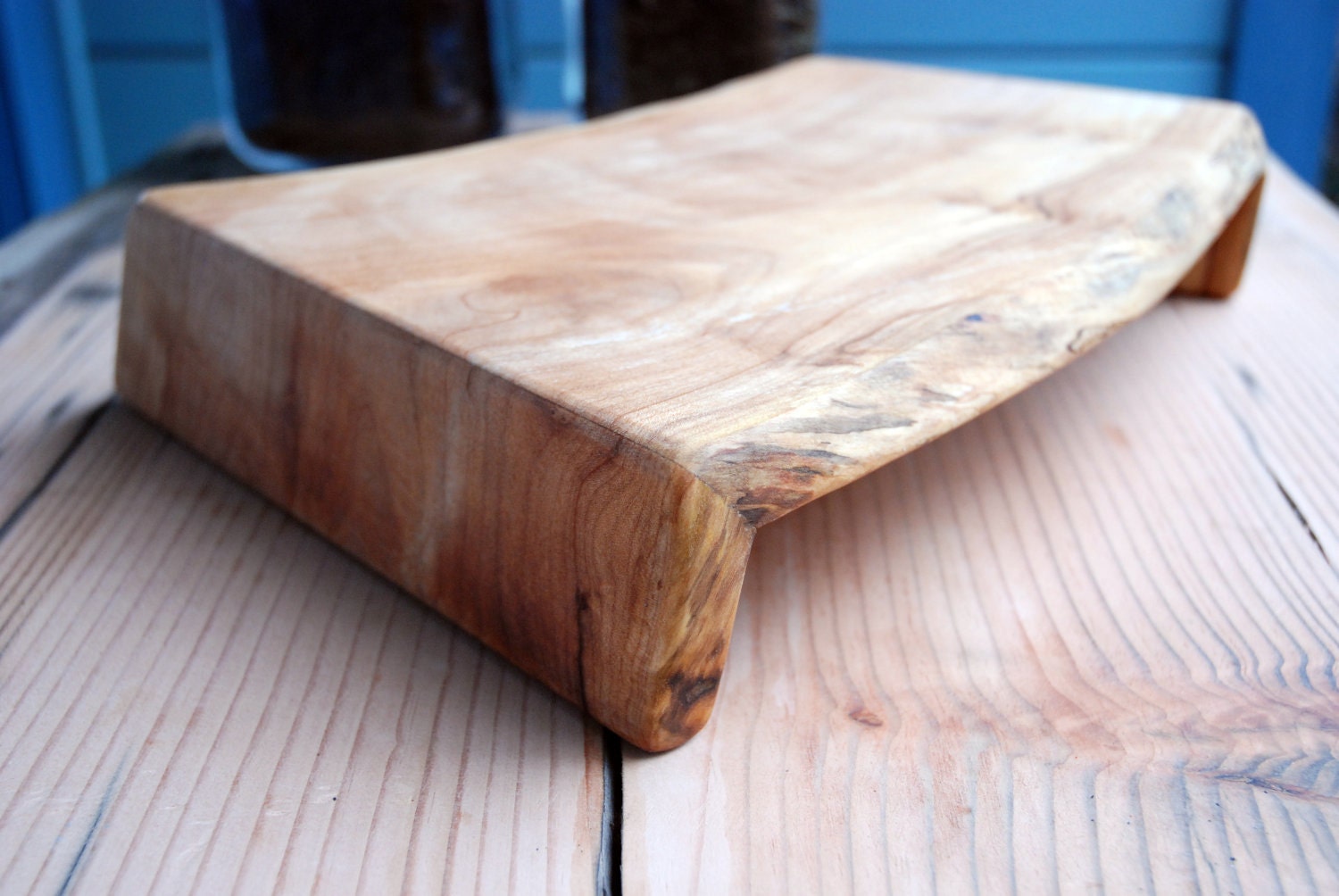 Curved Maple Waterfall Cutting Board No.084