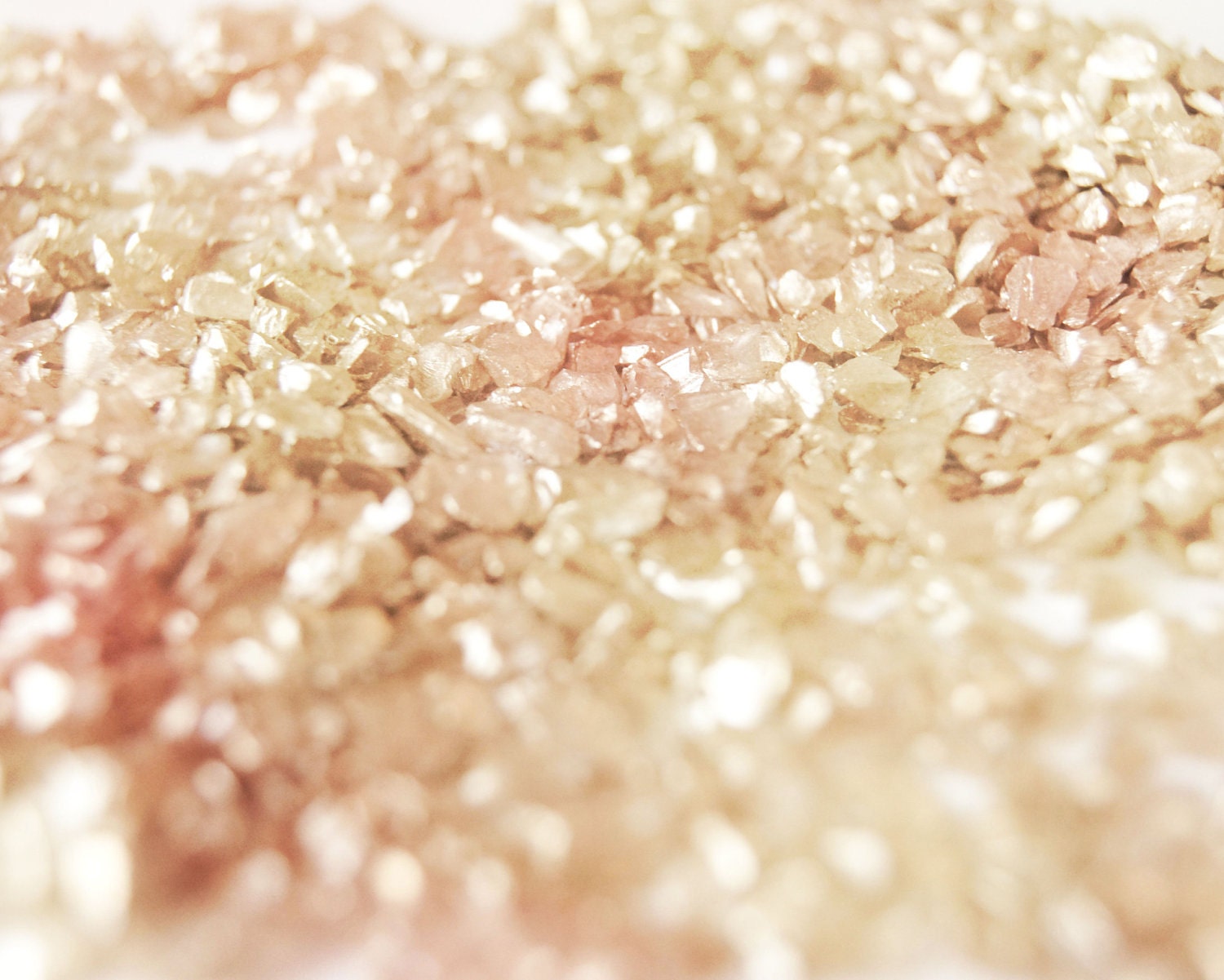 Pink and Gold Glitter - Fine Art Photography, Metallic Finish, Wall Art, Home Decor, Girly, Sparkly - In Stock - 8x10