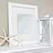 Coral Silhouette Art Print / 1 of 6 in the Ocean Set / 8x10 / Wall Art Digital Print