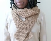 Mens Camel Scarf, Pure Baby Camel Hair Scarf, Mens Handmade Scarf, Free Shipping