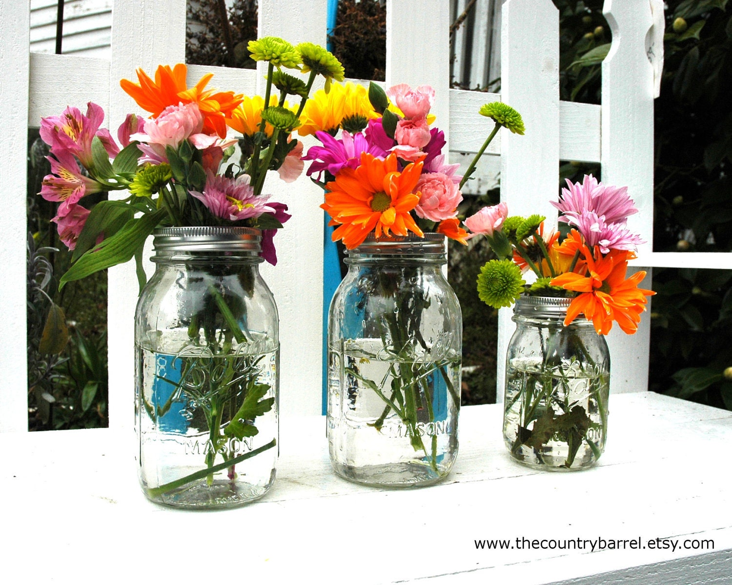 Mason Jar Flower Frog LIDS - Set of 12 - Upcycled DIY Flower Arrangers or Potpourri Lids - Wedding Bouquet or Centerpiece, Woodland, Shabby