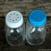 CHRISTMAS DELIVERY - Vintage Ball Mason Jar Salt and Pepper Shakers Set in Original 1970's Box - Set of 2