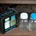 CHRISTMAS DELIVERY - Vintage Ball Mason Jar Salt and Pepper Shakers Set in Original 1970's Box
