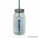 Large Mason Jar Tumbler - Blue - Eco Friendly Christmas Gift