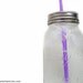 Large Mason Jar Tumbler - Purple