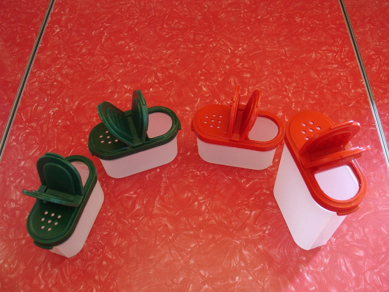 Set of 4 Tupperware Spice Shakers