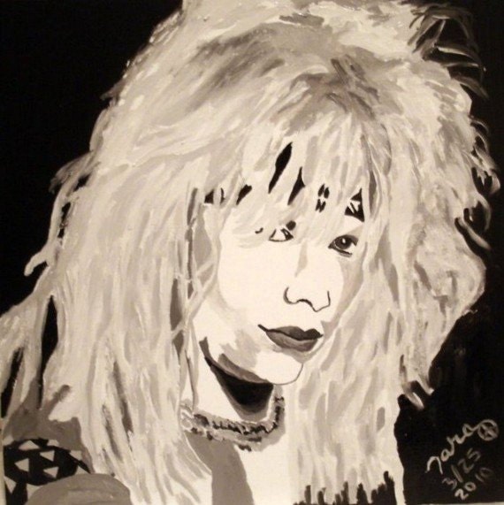 Vince Neil 80s Glam Shot