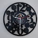 vinyl record clock (artist is Floyd Cramer)