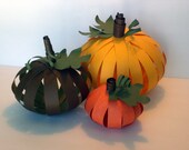 Fall Decor -  Paper Pumpkins