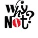 NEW Why not. Red and black screenprint. 11.7 x 16.5 (A3)