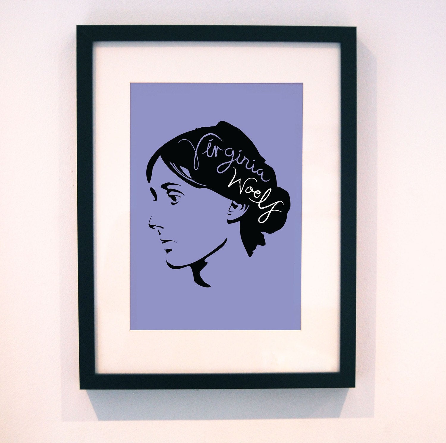 Virginia Woolf Print - part of author series