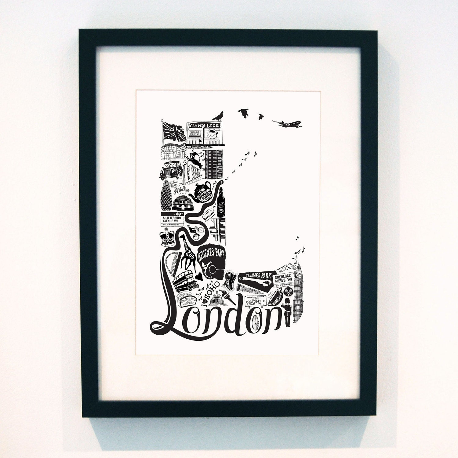 Best of London A3 42x30cm